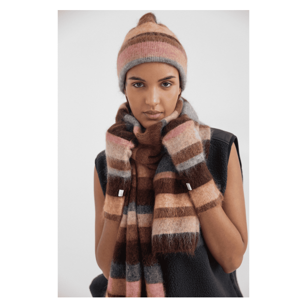 Project AJ117 Luffer - Mittens - Garnet Multi