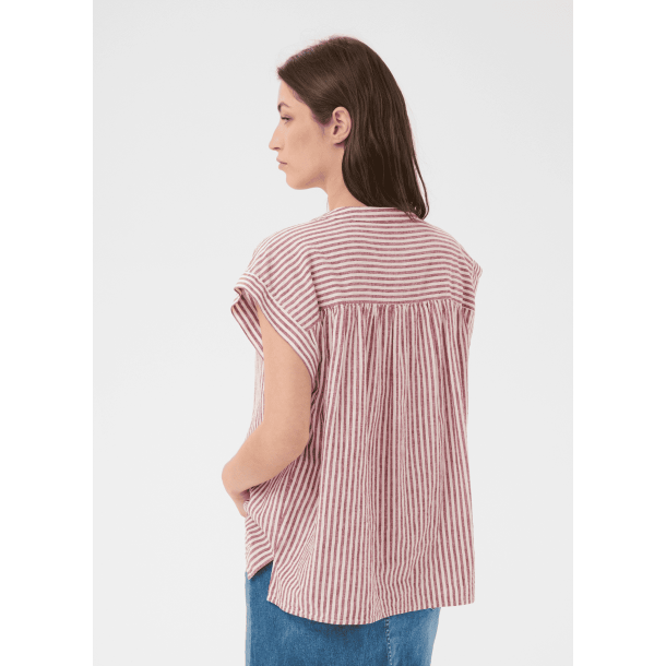 Part Two Bluse - BettinaPW Blouse - Burnt Russet Stripe