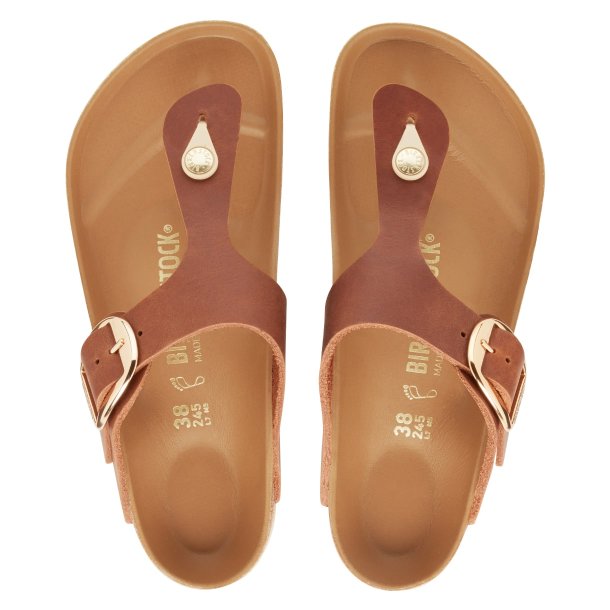 Birkenstock Gizeh Big Buckle Sandal - Cognac