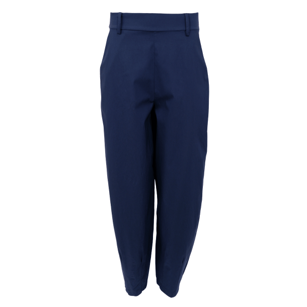 Black Colour Bukser - BCBeate Barrel Pant - Navy
