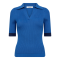 Co'couture T-shirt - BonnyCC Polo SS Knit - Blue