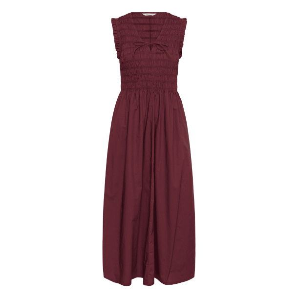 Part Two Kjole - BorgnettePW Dress - Burnt Russet