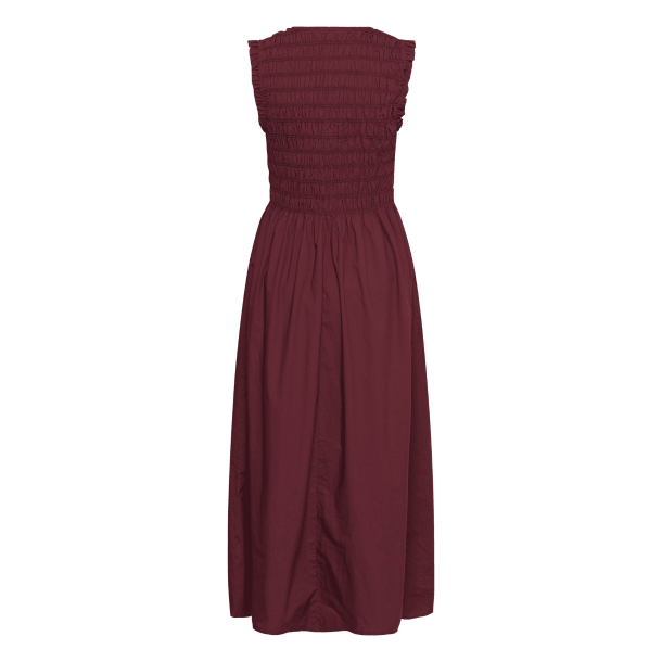 Part Two Kjole - BorgnettePW Dress - Burnt Russet
