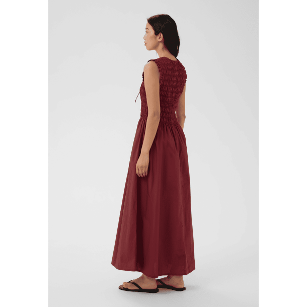 Part Two Kjole - BorgnettePW Dress - Burnt Russet