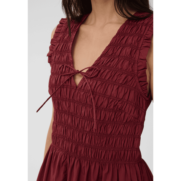 Part Two Kjole - BorgnettePW Dress - Burnt Russet