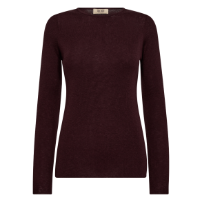 Mos Mosh Strik - MMBouch O-Neck Knit - Fudge