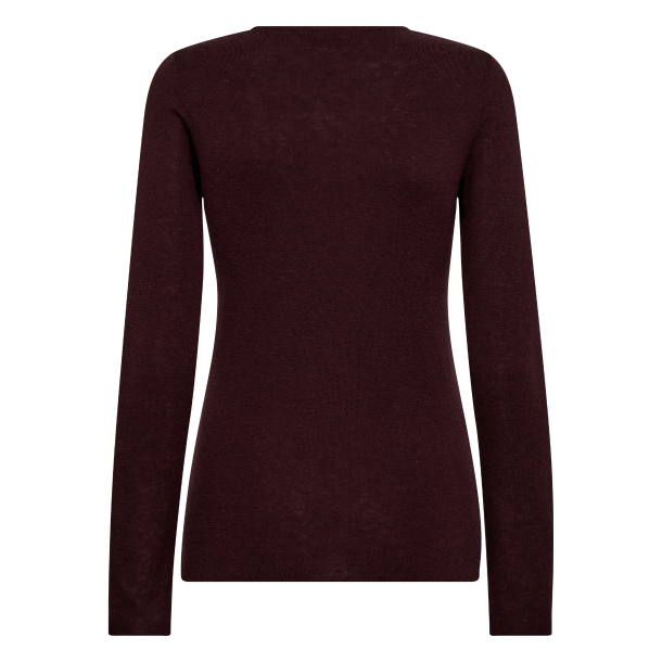 Mos Mosh Strik - MMBouch O-Neck Knit - Fudge