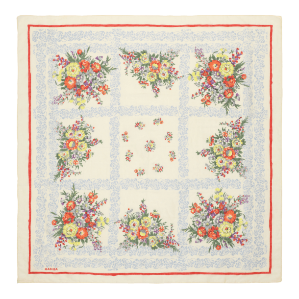 Habiba T�rkl�de - Bouquet Scarf - Vanilla