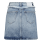 Co'couture Nederdel - BowieCC Block Skirt - Fade Denim