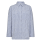 Co'couture Skjorte - BradyCC Wave Shirt - Pale Blue