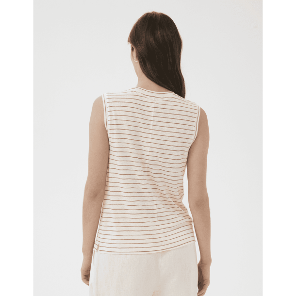 Part Two Top - BrianiePW Top - Brown Stripe