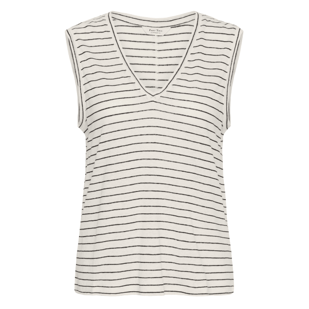 Part Two Top - BrianiePW Top - Black Stripe