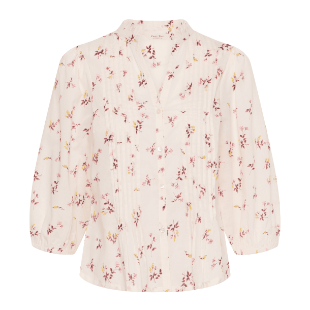 Part Two Bluse - BrithPW Blouse - Peach Blossom Bouquet Print