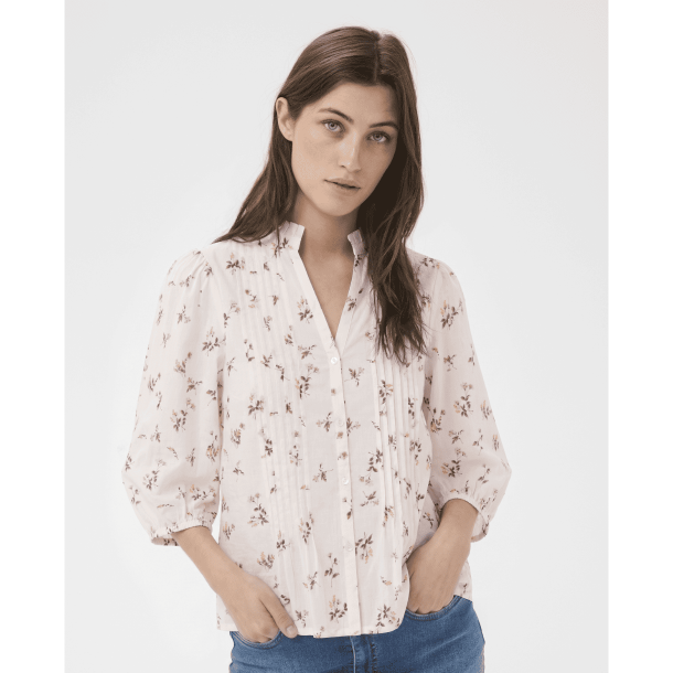 Part Two Bluse - BrithPW Blouse - Peach Blossom Bouquet Print