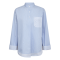 Mos Mosh Skjorte - MMBronwyn Stripe Shirt - Brunnera Blue
