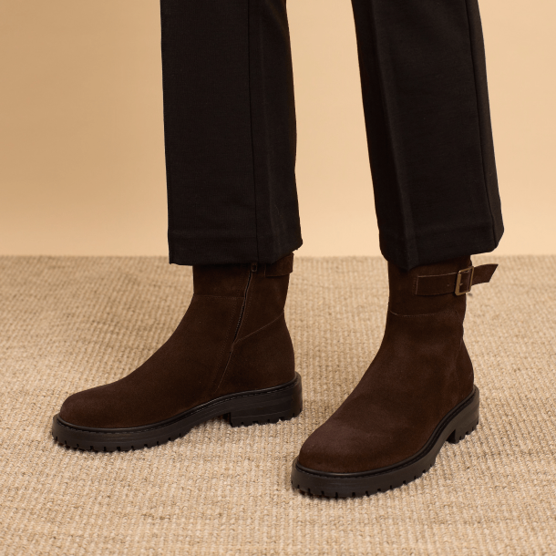 Angulus Stvler - Stvle med lynls og spnde - Dark Brown