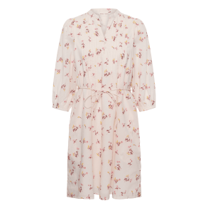 Part Two Kjole - BrynjaPW Dress - Peach Blossom Bouquet Print