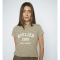 Mos Mosh T-shirt - MMCamp O-SS Stripe Tee - Burnt Olive