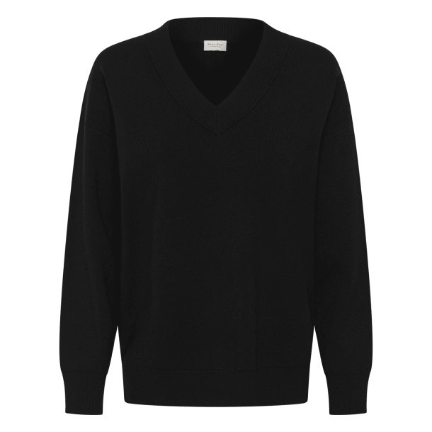 Part Two Strik - ChantallyPW Pullover - Black