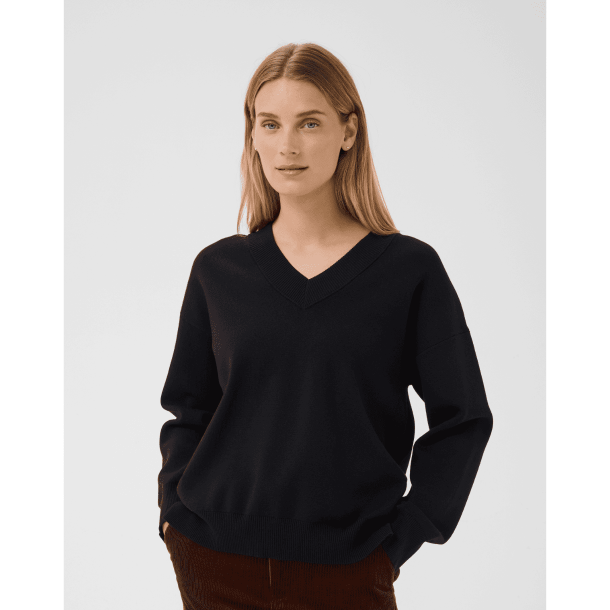 Part Two Strik - ChantallyPW Pullover - Black