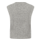 Part Two Vest - CharlyePW Waistcoat - Medium Grey Melange