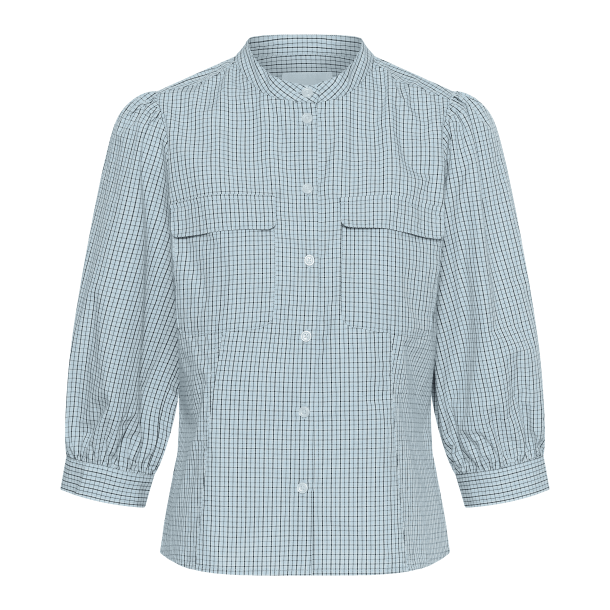 Part Two Skjorte - ChinettePW Shirt - Gray Dawn Check