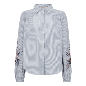 Mos Mosh Skjorte - MMCiu Oxfo Shirt - Crown Blue