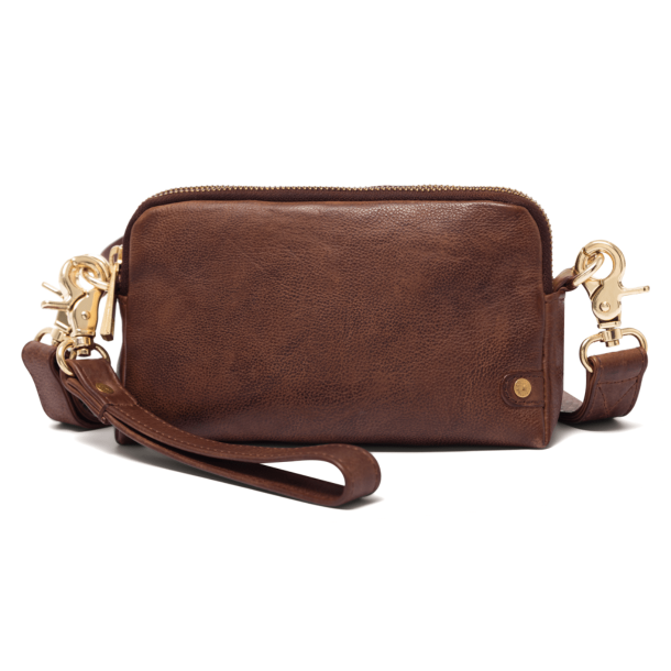 Depeche Taske - Clutch - Brandy