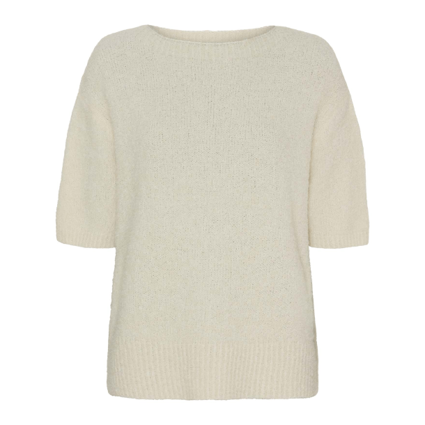 I Say Strik - Coco S/S Knit - Cream