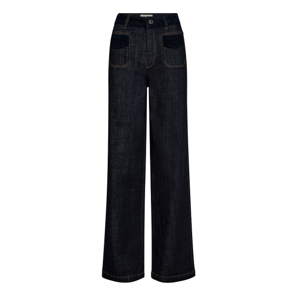 Mos Mosh Jeans - MMColette Daw Jeans - Dark Blue, Regular