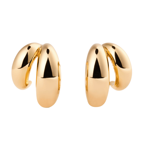 Sparv �reringe - Core Earrings - Forgyldt