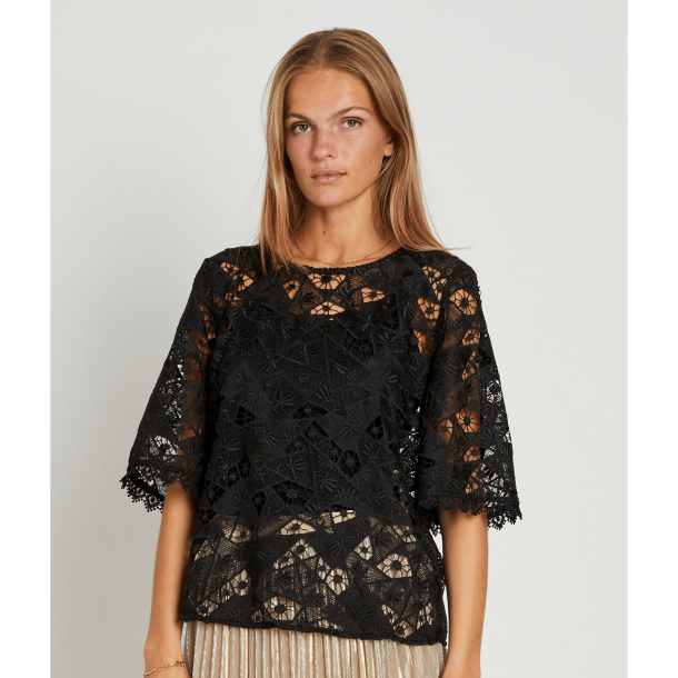 Rue de Femme Bluse - Cosette Blouse - Black