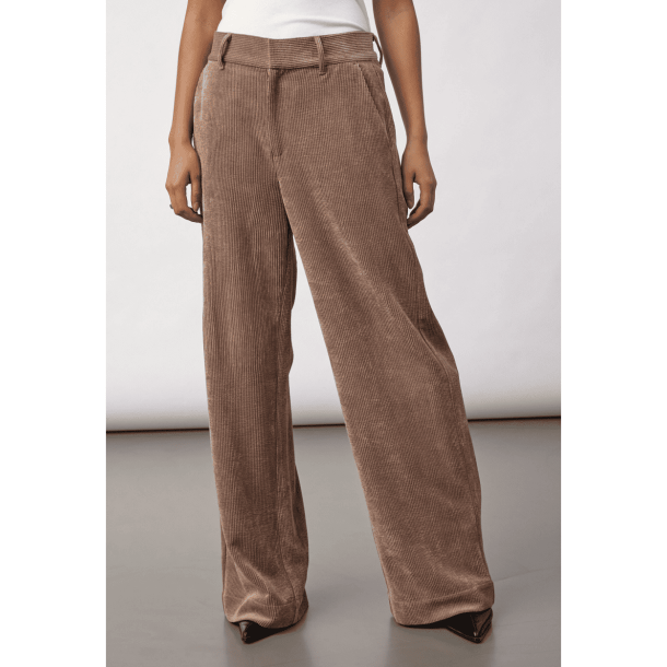 Co'couture Bukser - DaisyCC Cord Pant - Walnut