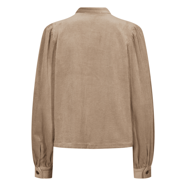 Co'couture Skjorte - DaisyCC Cord Shirt - Sand