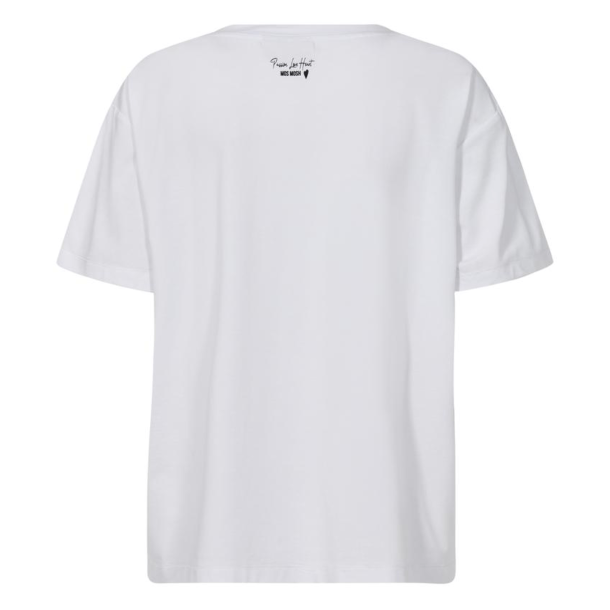 Mos Mosh T-shirt - MMDala O-SS Basic Tee - White