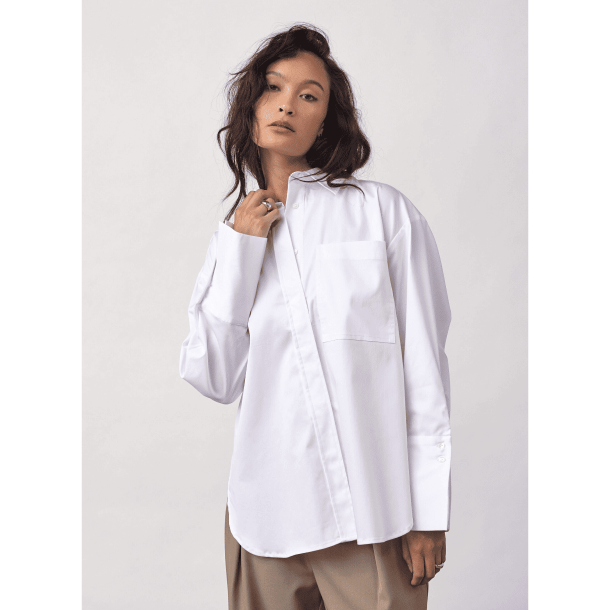 Co'couture Skjorte - DaliaCC Oversize Shirt - White