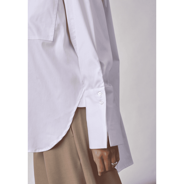 Co'couture Skjorte - DaliaCC Oversize Shirt - White