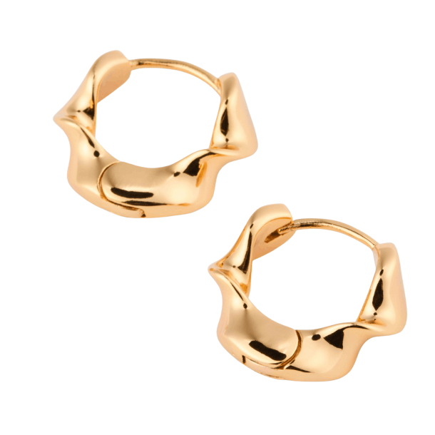 Sparv �reringe - Day One Earrings - Forgyldt