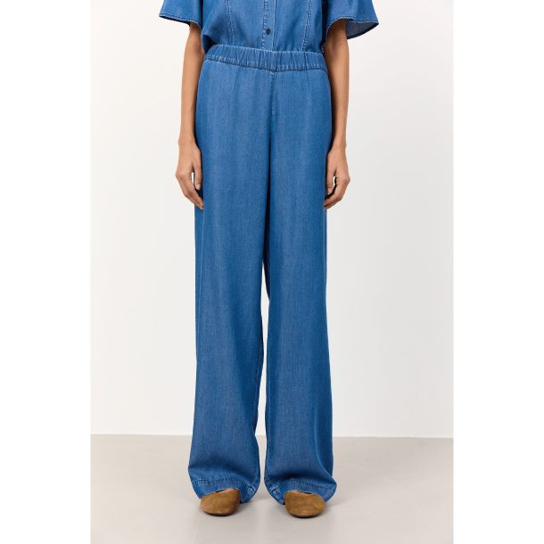 Leveté Room Bukser - LR-Henri 4 - Medi Blue Denim