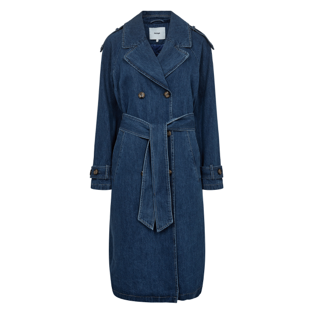 Nümph Jakke - NuDemina Coat - Medium Blue Denim