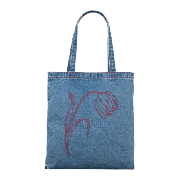 Becks�ndergaard Taske - Tulipa Denima Tote Bag - Denim