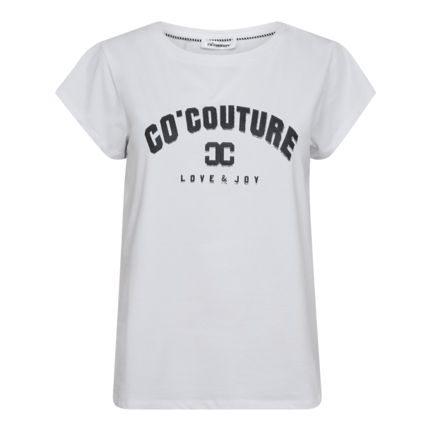 Co'couture T-shirt - DustCC Print Tee - Whiteink