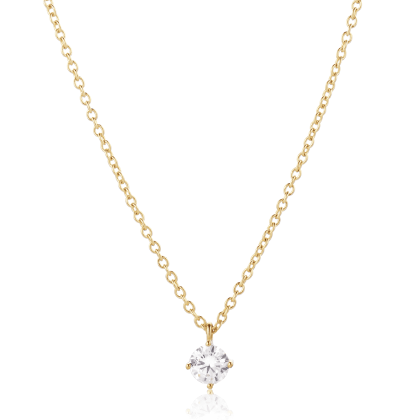 Alura Copenhagen Halsk�de - Eclipse Necklace 03 - Forgyldt