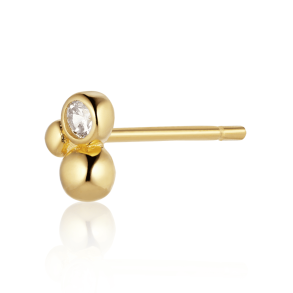 Alura Copenhagen �reringe - Eclipse Earstud 16 - Forgyldt
