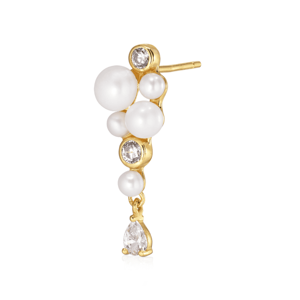 Alura Copenhagen �reringe - Eclipse Earstud 41 - Forgyldt