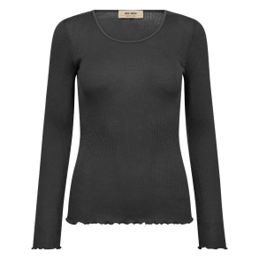 Mos Mosh Top - MMElaine Seamless O-LS Top - Phantom