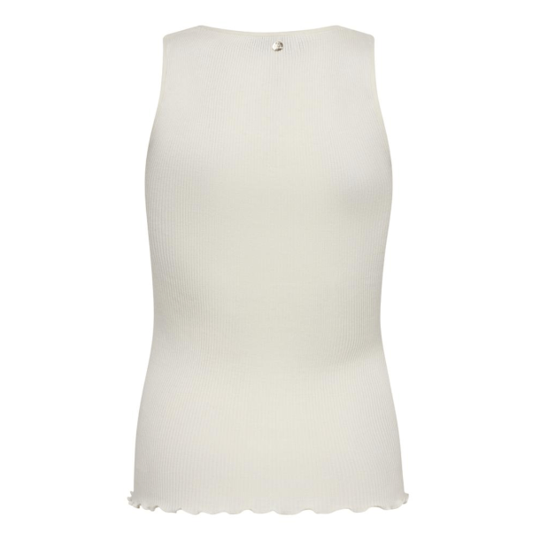 Mos Mosh Top - MMElaine Seamless Silk Tank Top - Ecru