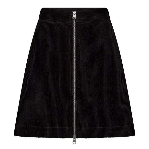 Mos Mosh Nederdel - MMElina Joana Skirt - Black