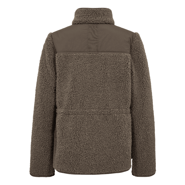 Mos Mosh Jakke - MMElisa Eli Teddy Jacket - Dusty Olive