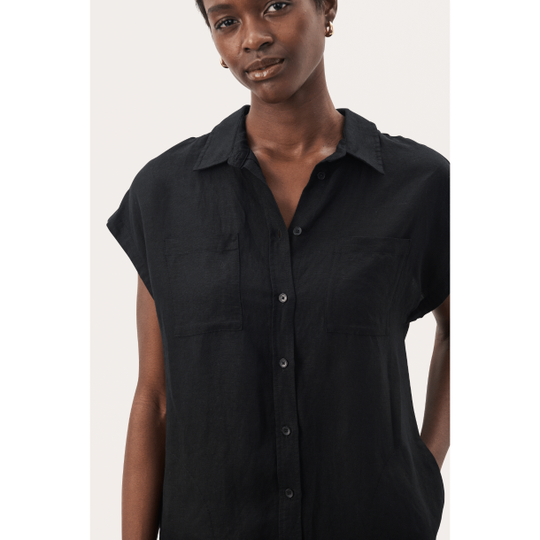 Part Two Kjole - EllenaPW Dress - Black